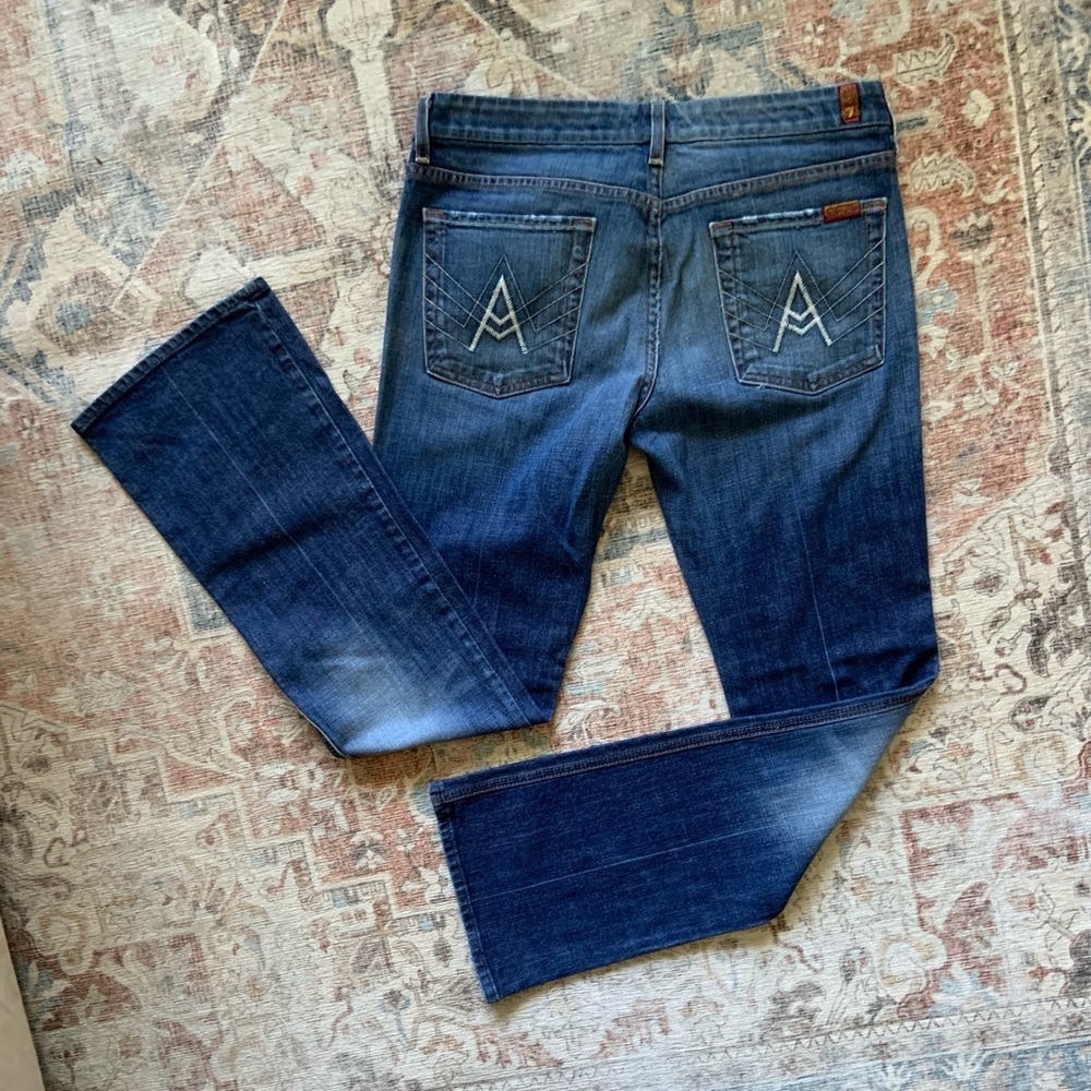 7 For All Mankind A Pocket Jeans Size 32 Long